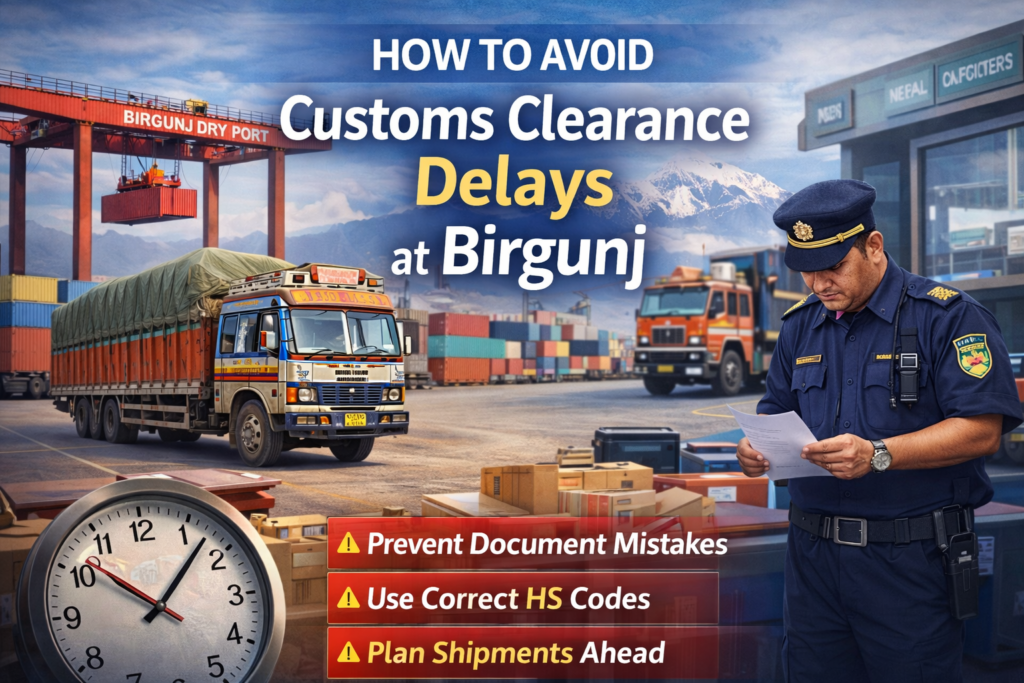 How to Avoid Customs Clearance Delays at Birgunj